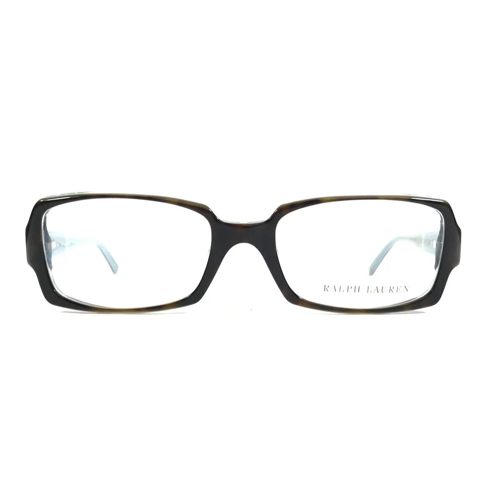 Ralph Lauren Eyeglasses Frame RL6033 5211 Havana Brown Sky Blue 50-17-135